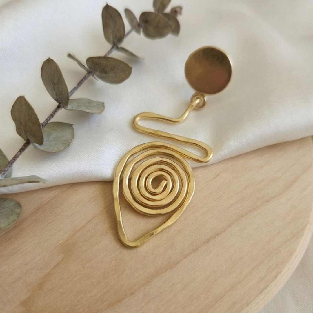 Aura Spiral Earrings
