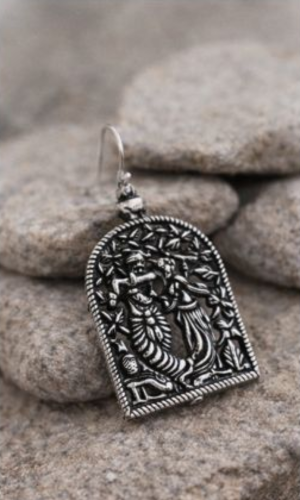 Oxidised Tree of Life Earrings – Lux Boho